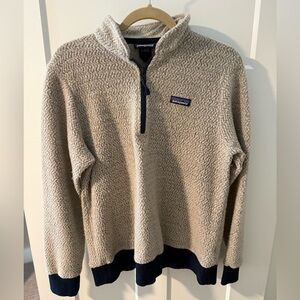 Patagonia Women's Tan Quarter Zip-Up